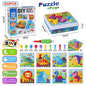 3D Mosaic Puzzle Building Set with Tools - Kia Day Design