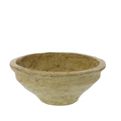 Paper Mache Bowl - - Bowls