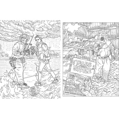 Back to the Future: The Official Coloring Book [2023]- Back to the Future™- {{Product type}}