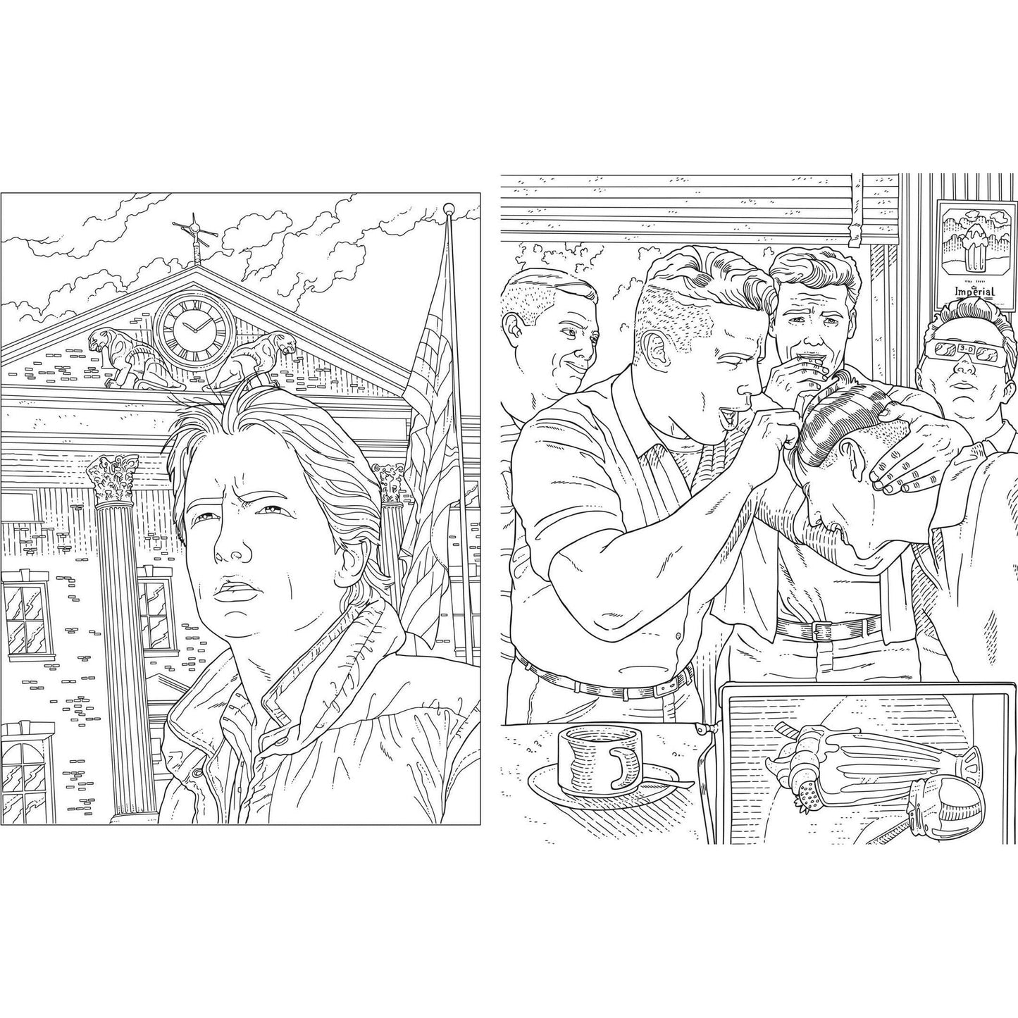 Back to the Future: The Official Coloring Book [2023]- Back to the Future™- {{Product type}}