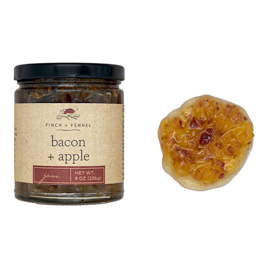 Bacon & Apple Jam Finch + Fennel - - Jams & jellies in dips & spreads