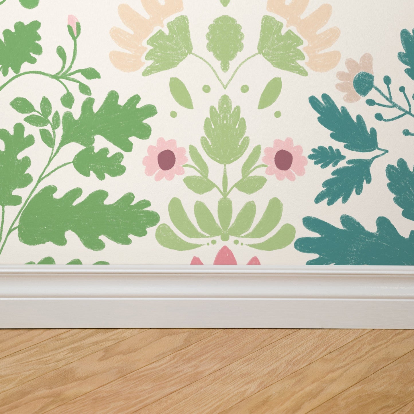 Fleur Wallpaper- WALL BLUSH- {{Product type}}