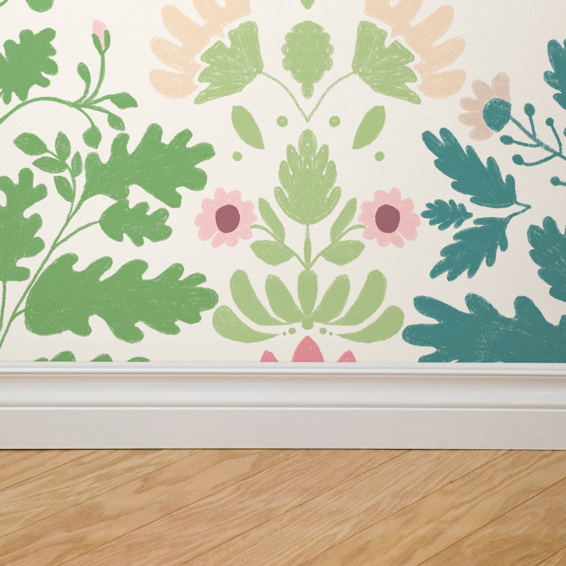 Fleur Wallpaper- WALL BLUSH- {{Product type}}