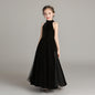 Kids Elite Black Evening Dress - Black 100cm - dress