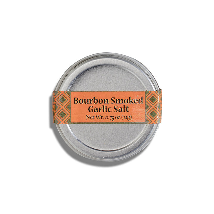 Bourbon Smoked Garlic Salt - - Simple