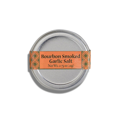 Bourbon Smoked Garlic Salt - - Simple