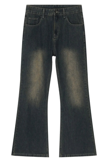 Men's Bootcut Baggy Jeans - -