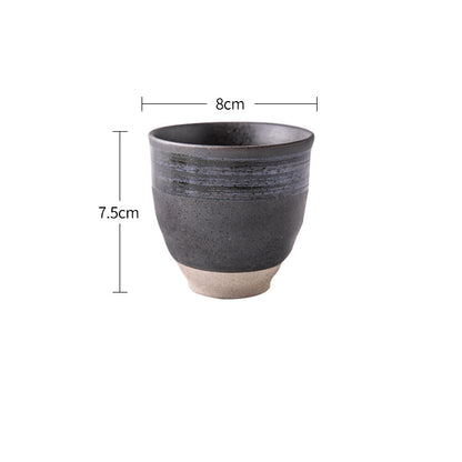 Creative Japanese Hand-Painted Ceramic Tableware Set - 08 - cups