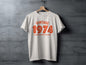 Vintage 1974 All Original Parts Included Birthday T-Shirt- Cloud 16 Clothing Co.- {{Product type}}