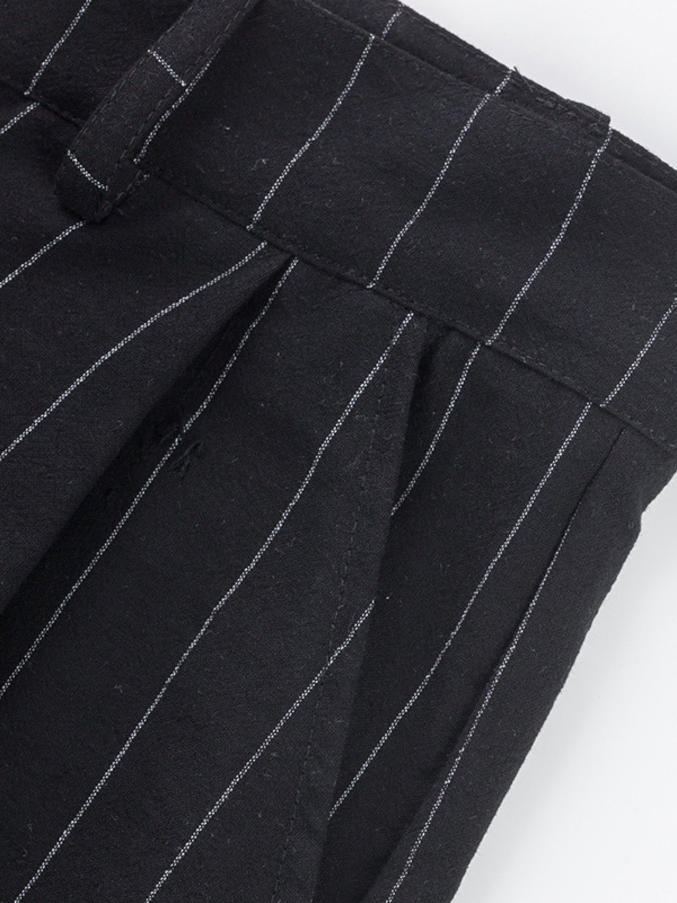 Men's Full Size Striped Wide Leg Pant Plus Size - -