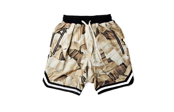 Retro Floral Streetwear Shorts for Men - XL - shorts