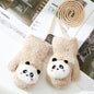 Cute Cartoon Baby Winter Mittens - Beige Free Size - mittens