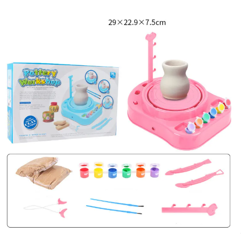 Kids Clay Pottery Machine Kit - - pottery machine