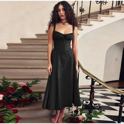 Ladies Square Neck Sundress - Kia Day Design