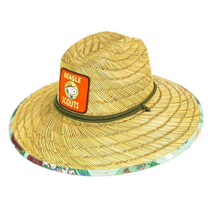 Peter Grimm Peanuts Beagle Scouts - Rye Straw Lifeguard Hat- HatCountry- {{Product type}}