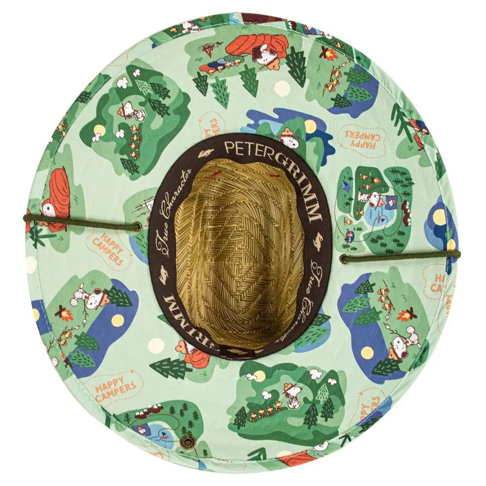 Peter Grimm Peanuts Beagle Scouts - Rye Straw Lifeguard Hat- HatCountry- {{Product type}}