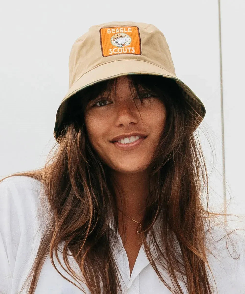 Peter Grimm Peanuts Beagle Scout Bucket - Cotton Bucket Hat- HatCountry- {{Product type}}