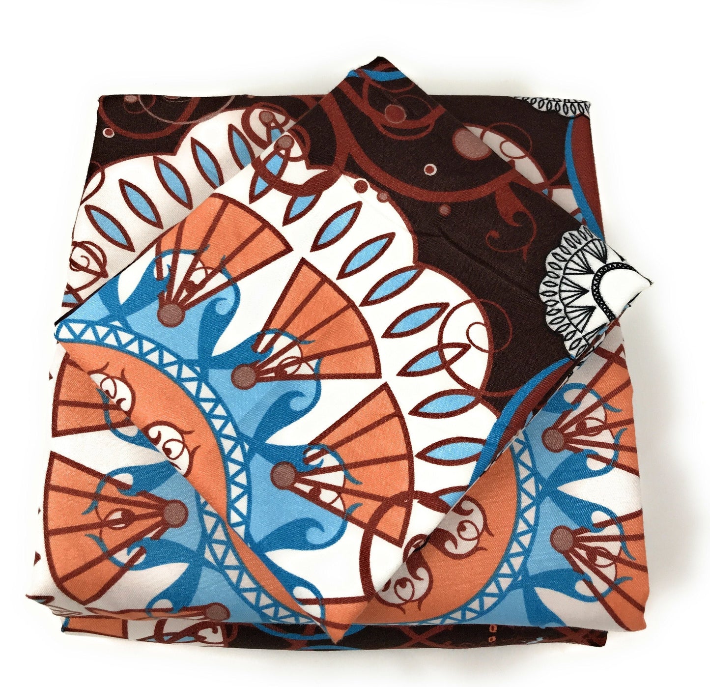 Tache Burgundy Palace Paisley Medallion Bed Sheet Set (2810FITFLT) - - Bed Sheet