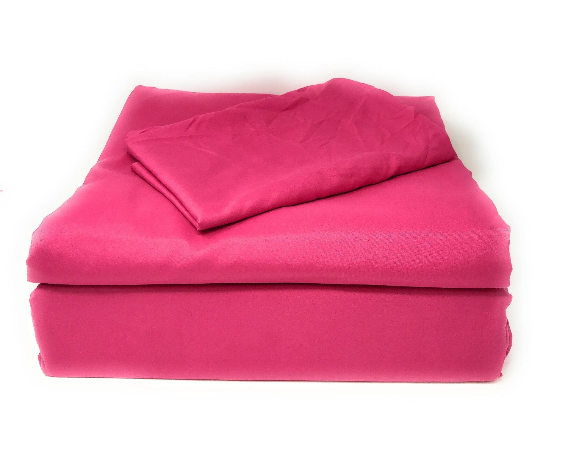 Tache Microfiber Rose Pink Bed Sheet Set (505-RP-BSS)- Tache Home Fashion- {{Product type}}