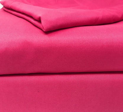 Tache Microfiber Rose Pink Bed Sheet Set (505-RP-BSS)- Tache Home Fashion- {{Product type}}