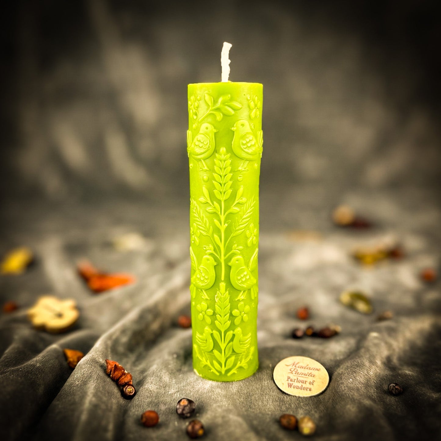Derevo Zhyttya Tree of Life Candle Spell Kit - Growth & Connection - Green (Growth) - Candle Spell Kit