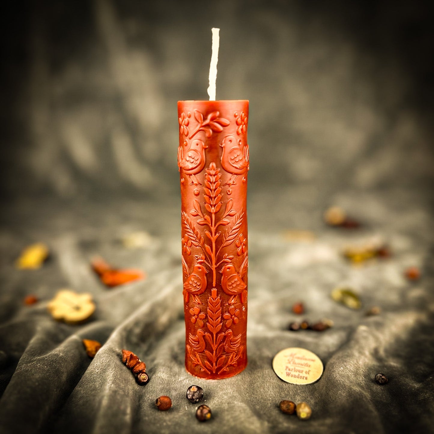 Derevo Zhyttya Tree of Life Candle Spell Kit - Growth & Connection - Brown (Grounding) - Candle Spell Kit