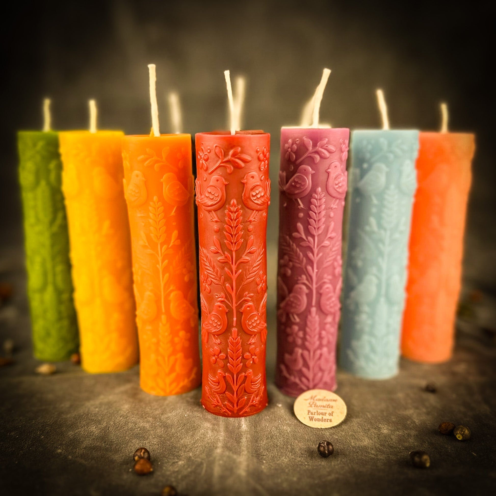 Derevo Zhyttya Tree of Life Candle Spell Kit - Growth & Connection - - Candle Spell Kit