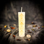 Khrest Cross of Protection and Plenty Pillar Candle Spell Kit - Sacred Balance & Abundance Magic - White (Clarity) - Candle Spell Kit