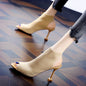 Fairy Style Stiletto High Heels - Apricot 37 -