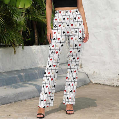 Baha Ranch Vegas Casino Flare Pants - - pants