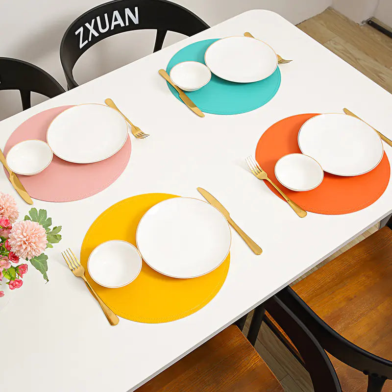 Waterproof Leather Placemats - Kia Day Design