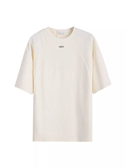 Men's Plus Size Round Neck Relaxed-Fit T-Shirt - -