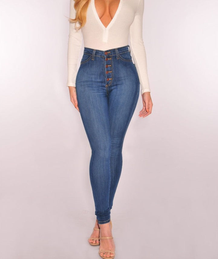 Denim High Waist Jeans