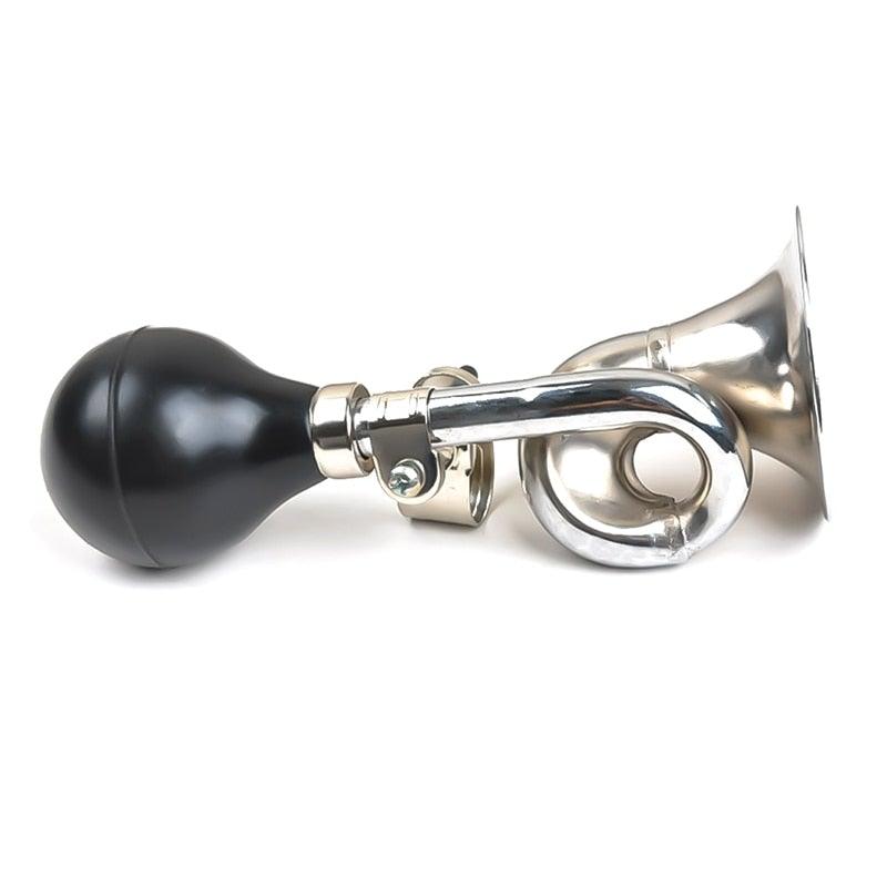Bicycle Air Horn Safety Bell Ring Handlebar Bicycle Accessories Mountain Road Bike Cycling Loud Bells Alloy Trumpet Honking Bike Horn For Adults Classic Bugle Horn Metal Squeeze Horn For Golf Cart Fits All Bicycle Handle Bar Loud Sounds - - ST90SP889JHO
