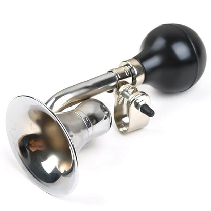 Bicycle Air Horn Safety Bell Ring Handlebar Bicycle Accessories Mountain Road Bike Cycling Loud Bells Alloy Trumpet Honking Bike Horn For Adults Classic Bugle Horn Metal Squeeze Horn For Golf Cart Fits All Bicycle Handle Bar Loud Sounds - - ST90SP889JHO