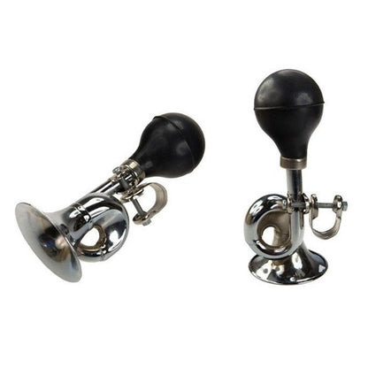 Bicycle Air Horn Safety Bell Ring Handlebar Bicycle Accessories Mountain Road Bike Cycling Loud Bells Alloy Trumpet Honking Bike Horn For Adults Classic Bugle Horn Metal Squeeze Horn For Golf Cart Fits All Bicycle Handle Bar Loud Sounds - - ST90SP889JHO