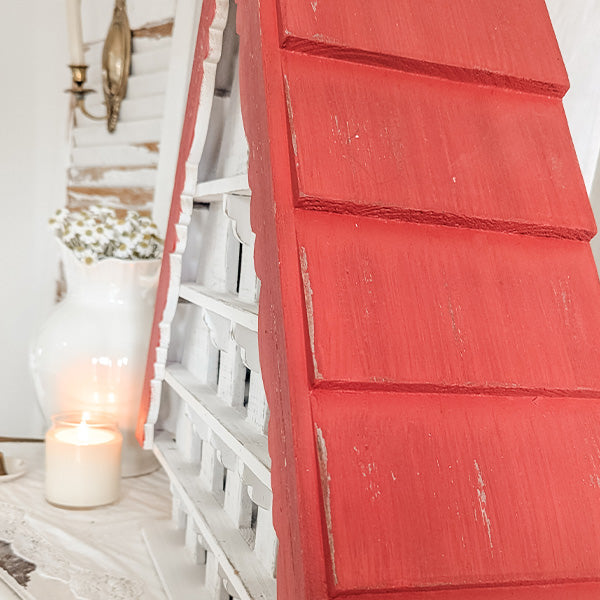 Red Roof Multi Tiered Functional Birdhouse - - Sale