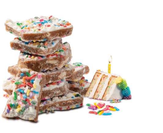 Birthday Cake Toffee - - Toffee