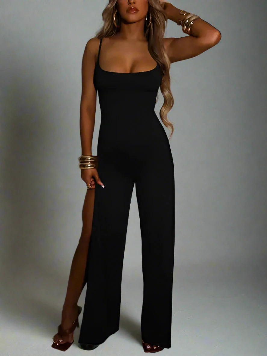 Elegant Spaghetti Strap Jumpsuit