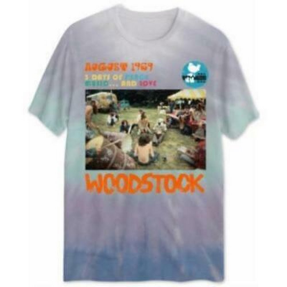 Woodstock Group Photo Mens Graphic T-Shirt, Size Large- Vanessa Jane- {{Product type}}