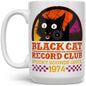 Black Cat Record Club Mug - 15oz -