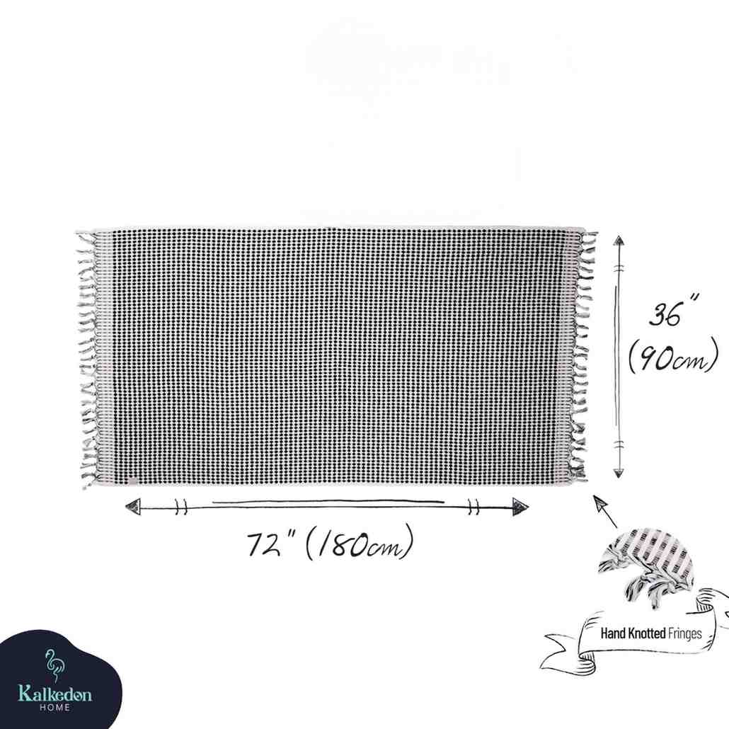 Pom Pom Bath Towel - - Bath Towels