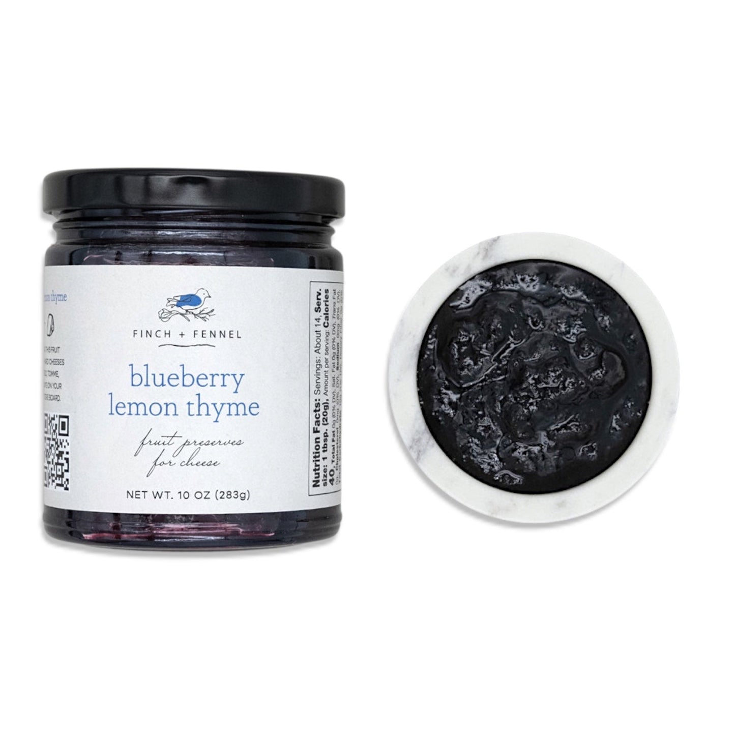Blueberry Lemon Thyme Fruit Preserves | Finch & Fennel - - Kitchen & Bath