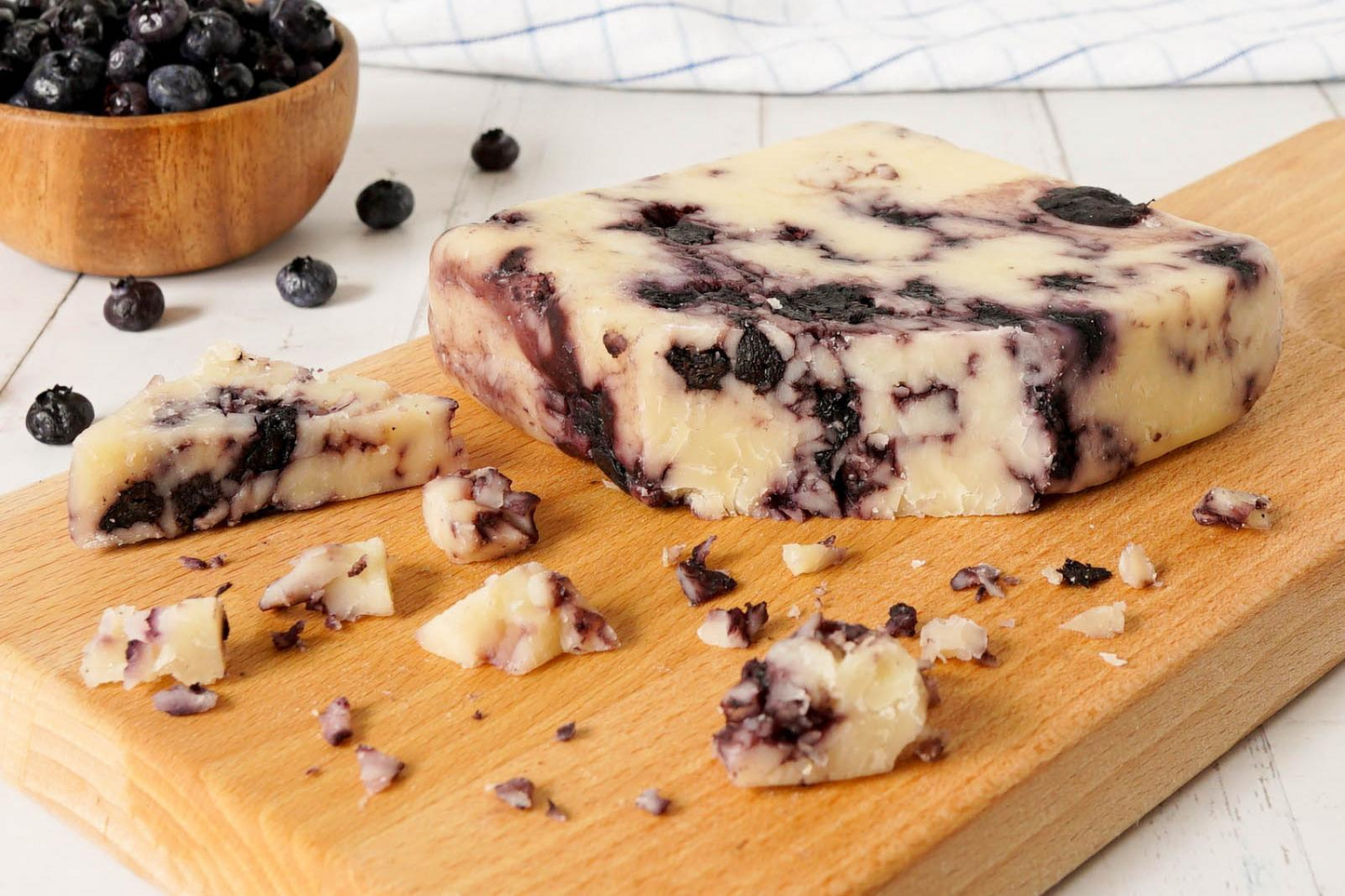 Blueberry Infused Cheddar- Keystone Cheese- {{Product type}}