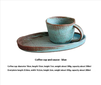 Handcrafted Japanese Pottery Clay Coffee Set - Kia Day Design