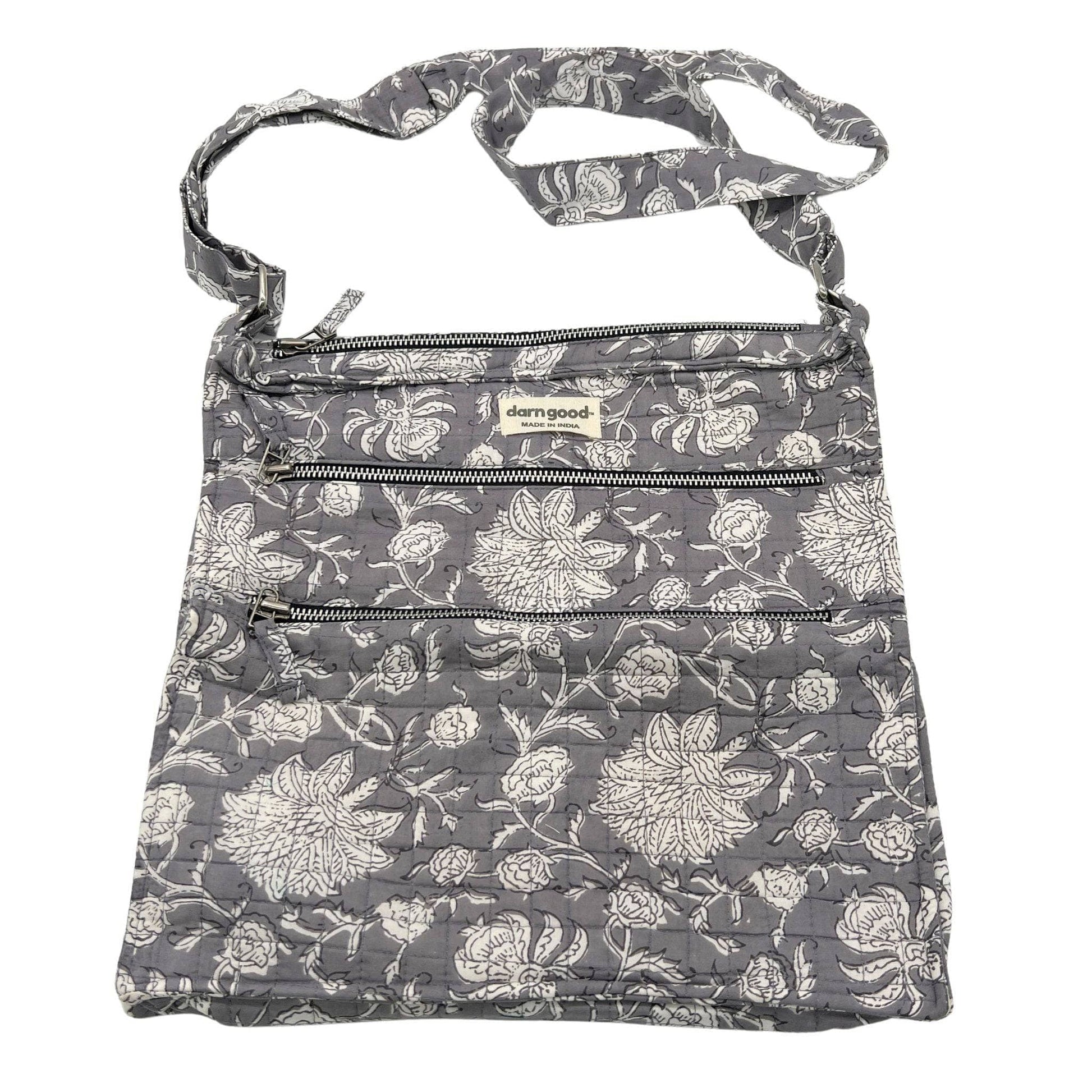 Boho Hippie Crossbody Bag - -