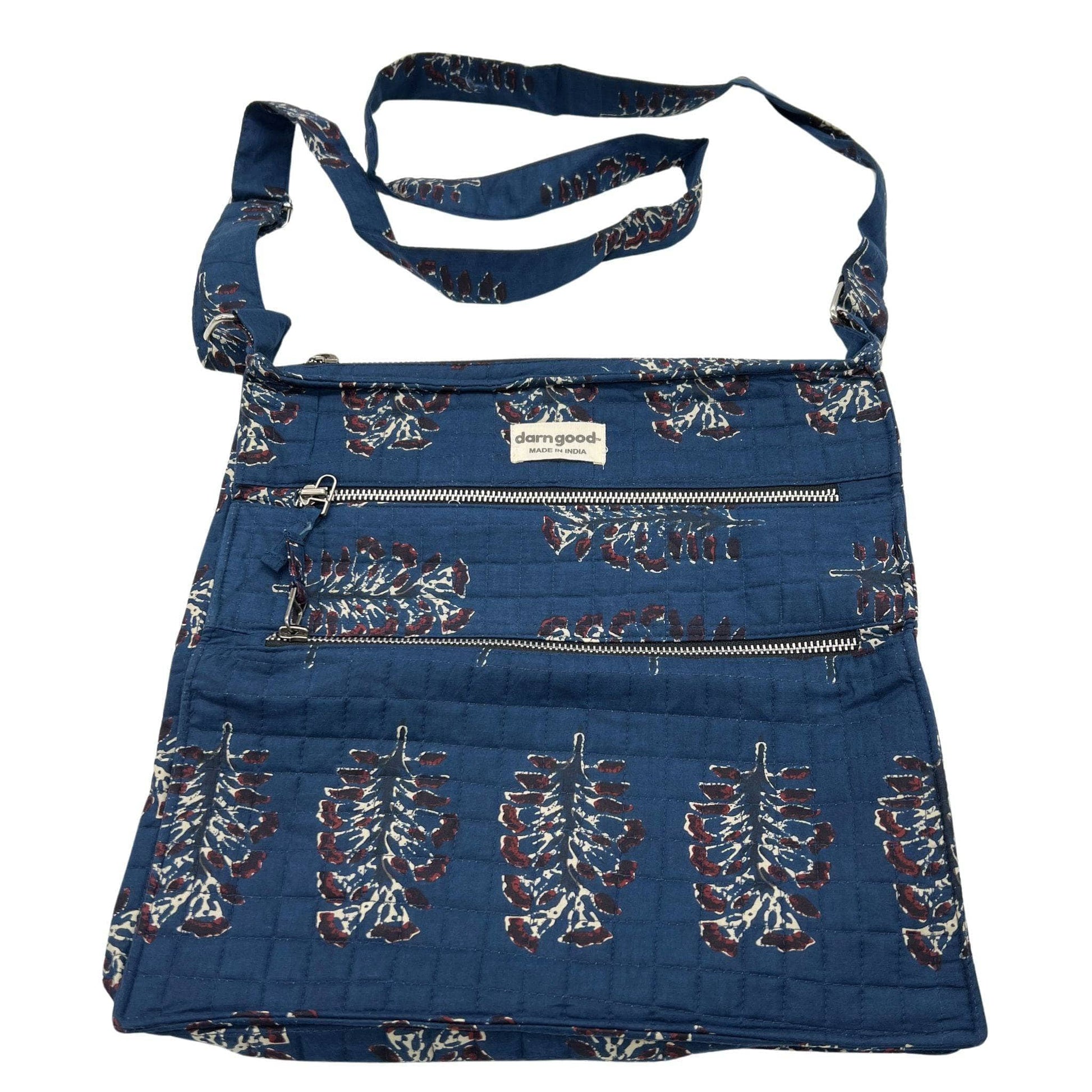 Boho Hippie Crossbody Bag - -