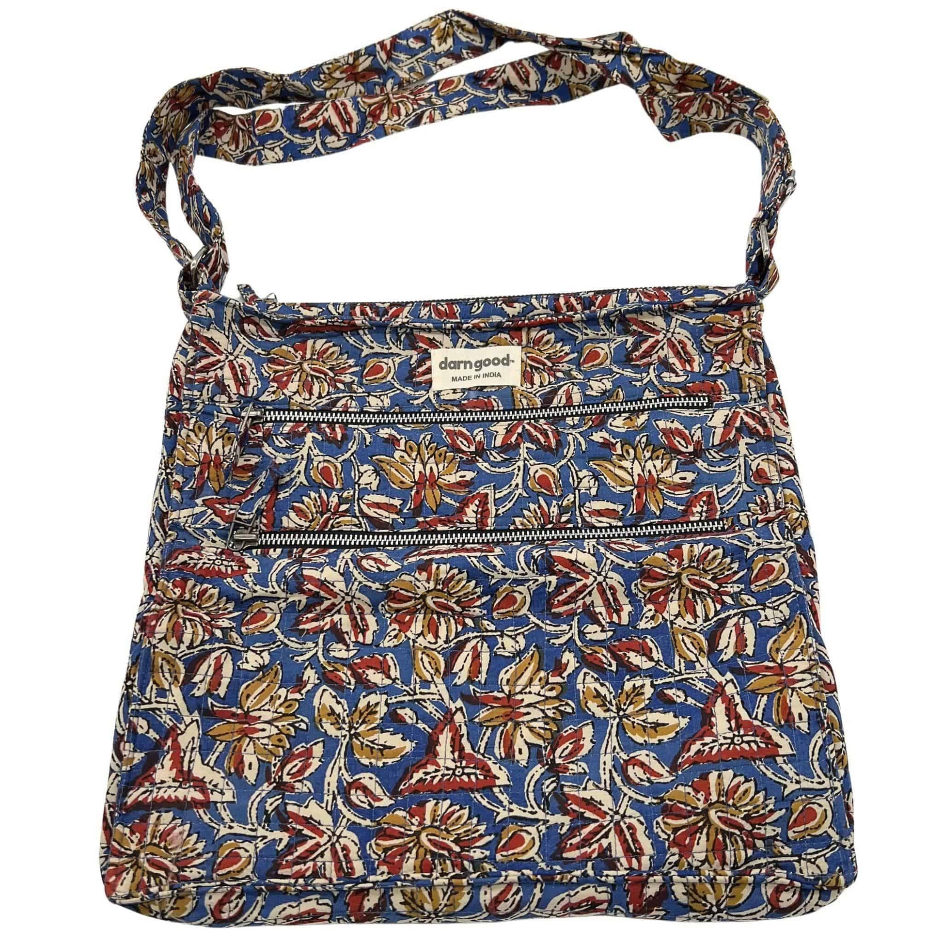 Boho Hippie Crossbody Bag - -