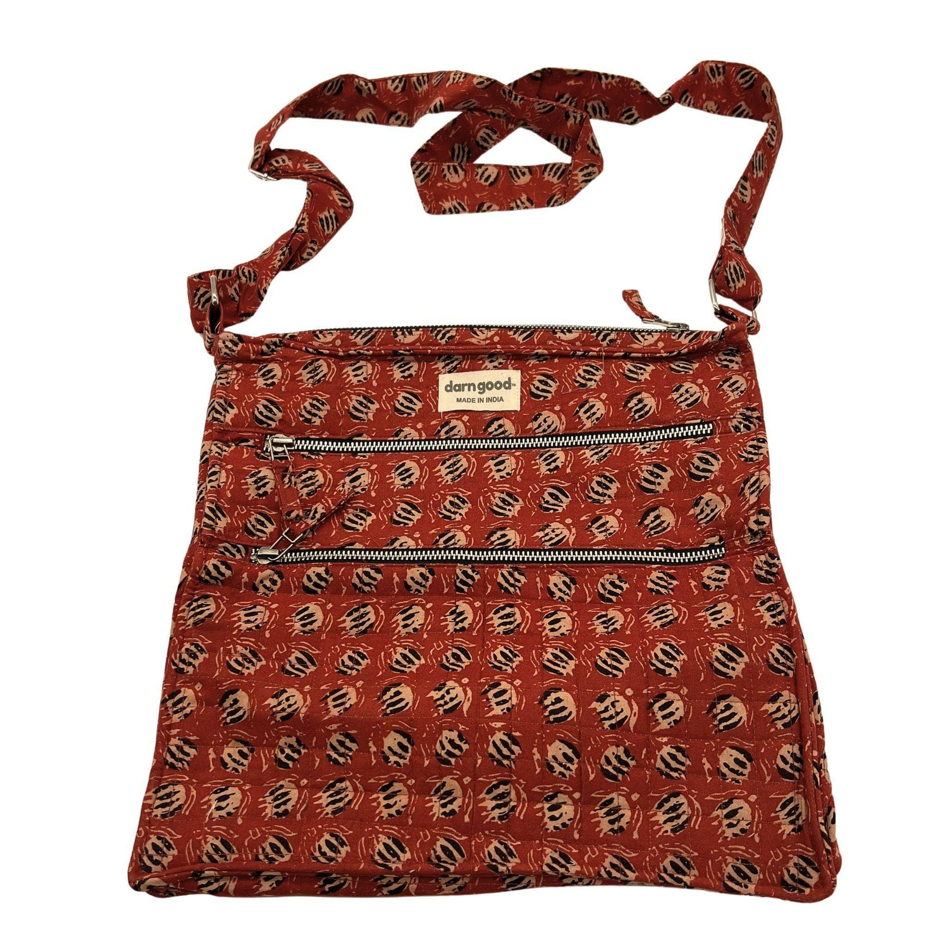 Boho Hippie Crossbody Bag - -