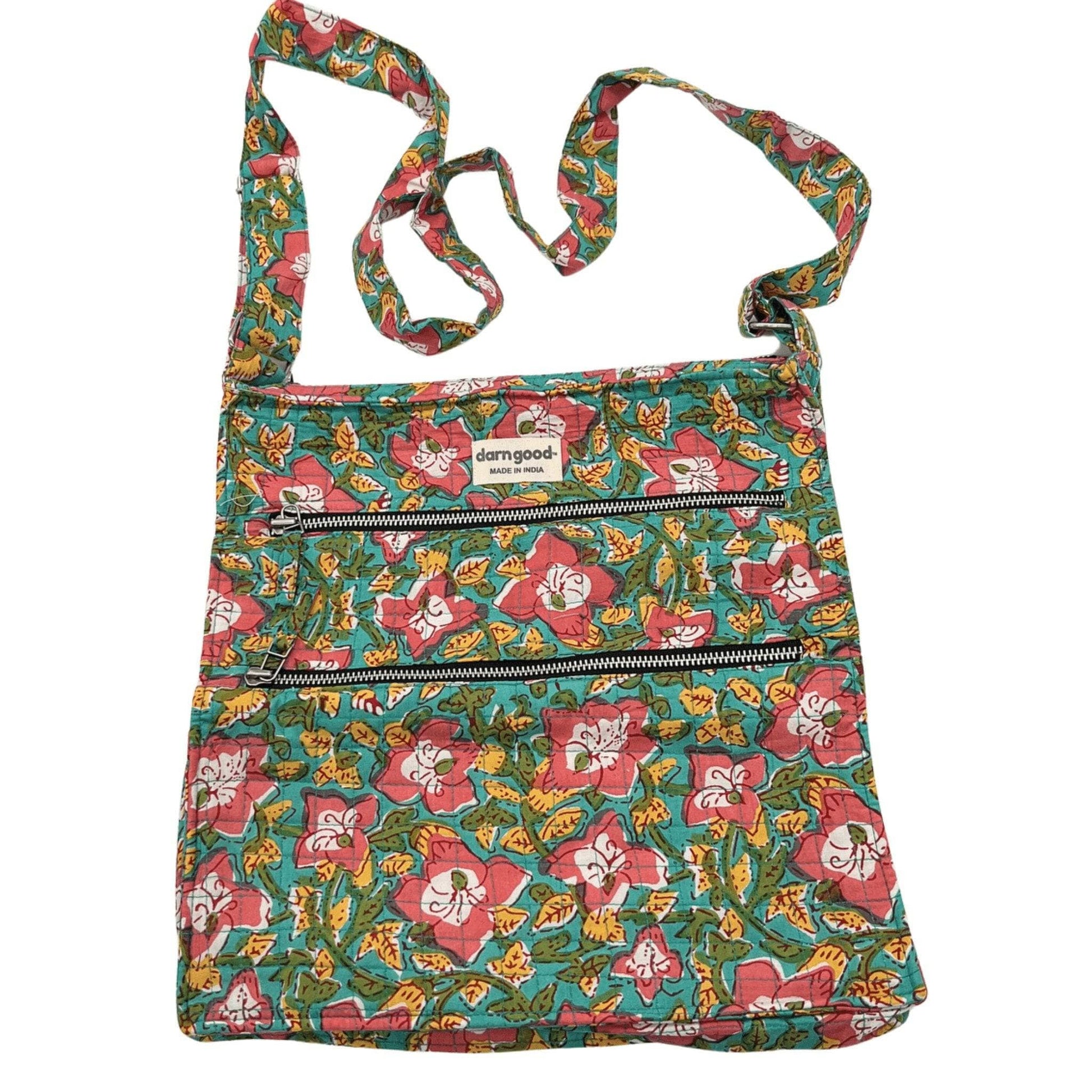 Boho Hippie Crossbody Bag - -